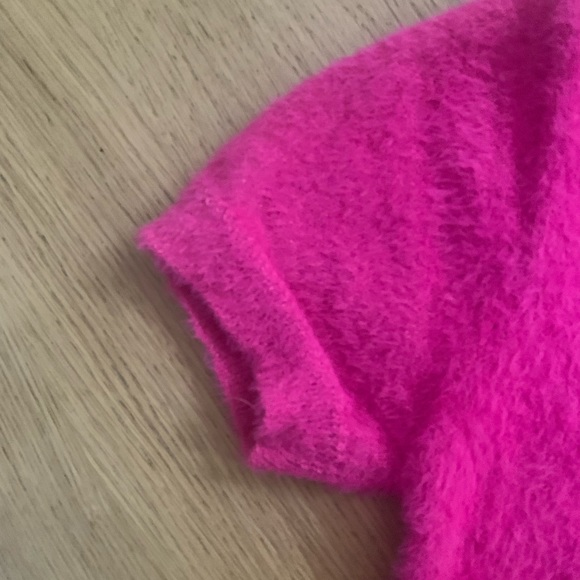 Pink Crop Cardigan - Picture 6 of 7